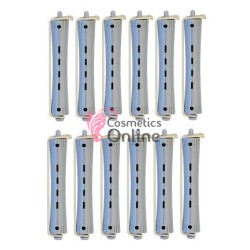 Bigudiuri pentru par permanent, 12 bucati medii 8.8 x 1.5 cm, model X21